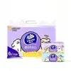Pacote com 3 Lenços de Papel Vinda Algodão Suave Linha 90 Estampa Cachorrinho para Novos Usuários Atacado Produto Genuíno com Nota Fiscal, Dropshipping Disponível