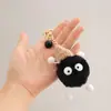 Lindo Juguete de Peluche Briqueta de Ojos Grandes Muñeca Llavero Llavero de Pareja Regalo Colgante Decorativo para Mochila de Estudiante