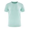 Ropa de Trabajo de Manga Corta en Blanco de Secado Rápido Camisetas Publicitarias Uniformes de Pareja Uniformes de Clase Camisetas de Cuello Redondo Estampadas con Logo Business Casual