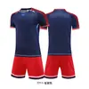 Uniformes de Futebol Infantis para Meninos e Meninas Uniformes de Treino de Verão para Estudantes Uniformes de Time para Jogos Camisas Esportivas de Futebol Estampadas