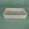 Tubo de bambú imitación melamina olla caliente comercial plato resbaladizo camarón traje vajilla creativa pescado resbaladizo carne resbaladiza vajilla