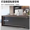 Escritorio de oficina simple, escritorio ejecutivo, escritorio de computadora, estación de trabajo de oficina de alta gama comercial de escritorio, juego de escritorio y sillas para dos personas