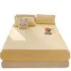 Sábana bajera de terciopelo de leche de invierno grado A, color crema, cobertura total, para colchones Simmons, disponible en juegos de dos y tres piezas, protector de colchón