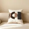 Cojín de terciopelo geométrico en forma de bucle, simple, elegante y versátil, estilo nórdico, para sofá de sala de estar, cojín de cintura, cojín para respaldo, cojín cuadrado para cabecera