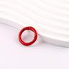 Hebilla de Resorte de Color Pintado Material para Joyería DIY Anillo de Resorte Abierto Abalorios Colgante para Teléfono Móvil Llavero