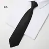 Vestido para Mujer con Cremallera Larga y Corta, Corbata, Negocio, Fácil de Tirar, Trabajo, Boda, Rojo, Negro, Borgoña, Azul Marino, Hombre