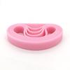 Pulseira de silicone simples de cor sólida Agrupamento de equipe de atividade esportiva infantil adulta Pulseira luminosa Pulseira decorativa impressa