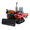 Trator Esteira Novo 2025 Transfronteiriço, Rotativa Agrícola de Quatro Rodas, Micro Rotativas de Vários Cavalos de Potência, Máquinas de Gerenciamento de Jardim