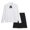 Uniforme Jk Femenino Temporada de Graduación Estilo Universitario Taiwán Camisa de Preparatoria Falda Plisada Uniforme Escolar Estudiante de Preparatoria Uniforme de Clase de Graduación