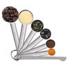 Juego de cucharas medidoras de acero inoxidable 430 de 11 piezas, herramienta para hornear transfronteriza con cuchara medidora de condimentos a escala, suministro directo de fábrica