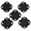 Accesorios para Joyería DIY de Aleación Diámetro Interior 15mm Encaje Redondo Base de Piedra de Tiempo Base Accesorios de Joyería C60