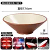 Tazones de melamina de dos colores, tazones para fideos, específicamente para restaurantes de fideos, usados para servir fideos de arroz con caracoles de río, fideos mixtos, wontons, arroz con manitas de cerdo estofadas, fideos en caldo picante y caliente, y tazones grandes para uso comercial