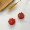 Decoración de Sombrero Pequeño de Fresa con Temática de Fruta Pasador para el Cabello Adorno para el Cabello Accesorios DIY para Teléfono Móvil Primavera Venta Caliente Transfronteriza Pasador de Fresa