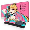 Alfombrilla de ratón para gaming popular para hombre de Temu, grande, temática de anime, engrosada, antideslizante, para escritorio con diseño personalizado