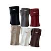 Calcetines Gruesos y Cálidos para Niños para Otoño e Invierno, Calcetines Holgados para Niñas, Color Sólido Estilo Coreano, Calentadores de Pantorrilla Tejidos para Niñas Mayores