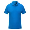 Camisa tipo polo de algodón y seda de verano ropa de trabajo para hombre camiseta de manga corta con solapa camiseta publicitaria cultural ropa de clase logo estampado bordado
