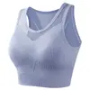 Sujetador Deportivo Push-Up a Prueba de Impactos con Copas Fijas para Mujer, con Diseño de Espalda Hueca para Usar con Ropa Exterior
