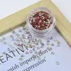 Cristal Dongzhou 3*2 Mini Gota d'água Strass Brilhante Banhado a Prata Real Base Pontiaguda Strass Usável para Costura de Unha Strass Dongzhou Strass para Nail Art