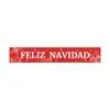 Banner navideño de producto nuevo transfronterizo, banner de Nochebuena, decoración de escena para sesión de fotos atmosférica, personalización de banderines para eventos