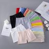 Shorts de Seguridad para Niñas Transfronterizos, Shorts de Algodón Puro Anti-Exposición Color Caramelo, Calzoncillos Bóxer para Bebé, Pantalones de Seguridad