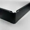 Zoclo de gabinete de aleación de aluminio, línea de zoclo, ángulo universal, conector de esquina arbitraria, ángulo recto, adaptador de ángulo arbitrario de aluminio y plástico