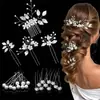 Accesorios Europeos y Americanos Transfronterizos para el Cabello de Novia de Aliexpress, Adornos para el Cabello de Perlas Hechos a Mano, Accesorios para Peinados de Boda, Horquillas, Pasadores