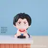 Novo Brinquedo Figura de Resina Bidimensional Fofo Tendência Decoração Artesanal DIY Pequeno Ornamento Criativo para Desktop Anime