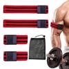 Correas de Restricción del Flujo Sanguíneo BFR para Ejercicios de Muslo y Brazo en Adultos, Hebilla Ajustable Bandas Elásticas Deportivas para Entrenamiento