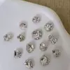 Pedrería Apilada para Uñas, Cristales Apilados, Circonita, Perlas, Forma de Corazón Irregular, Cuadrado Grueso, Azúcar de Roca, Pedrería Apilada Terminada, Decoraciones de Aleación, Pedrería para Uñas