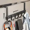 Colgador para Puerta, Perchero sin Taladro, Estante de Almacenamiento para Ropa, Colgador de Puerta para Entrada, Multifuncional Montado en Pared