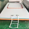 Plataforma Flotante Inflable de Agua Antideslizante Yates Flotantes Muelle Flotante Esterilla Flotante para el Mar Plataforma Flotante de Pesca y Ocio Tabla Flotante