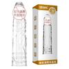 Preservativo de Cristal Escama de Dragão Agradável para Homens, Projetado para Aumentar a Espessura e o Comprimento, com Pontas de Cristal, Brinquedo Sexual