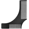 Cepillo para Barba Peine Plegable de Acero Inoxidable Peine para Barba Peine Rastrillo para Peinar la Barba Set de Cepillo Peine de Doble Cara para Barba