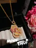 Collar Colgante de Calabaza Doble Mariposa Grabada e Incrustada Tradicional, Aretes Florales en Relieve de Nácar Estilo Chino Nuevo