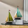 Enfeites de Modelo de Barco Sala de Estar Gabinete de TV Gabinete de Vinho Mesa de Escritório Decoração de Luxo Leve Atacado Transfronteiriço Amazon Jd