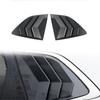 Adequado para Honda 23 CRV/Haoying adesivo decorativo de persiana traseira modificado adesivo triangular para janela traseira do carro