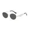 Gafas de Sol Ovaladas Metálicas Estilo Europeo y Americano Retro para Mujer, Gafas de Sol de Moda para Viajes Fotografía Callejera, Gafas de Sol con Protección UV