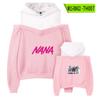 Sudadera con capucha de dos piezas con estampado 2D de dibujos animados de NANA NANA NANA Osaki para hombre y mujer