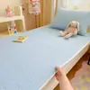 Cubrecama acolchado 100% algodón para dormitorio estudiantil, apto para todas las estaciones, sábana de cama individual 100% algodón, colchón antideslizante 90x190 colchón delgado