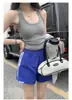 Nuevo Chaleco Caliente de Chica 2025 con Cuello Halter sin Mangas Cepillado para Mujer para Usar Afuera en Otoño e Invierno y como Camiseta de Tirantes Interior