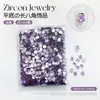 Joyería de Diamantes para Arte de Uñas al Por Mayor Lujo Ligero Flash Colorido Cristal Octogonal Largo Forma Especial Fondo Plano Decoraciones de Uñas de Diamantes