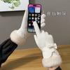 Guantes de Invierno para Mujer para Ciclismo Forrados de Polar Engrosados Cálidos Pantalla Táctil Ciclismo para Mujer Coche Eléctrico Tranvía Invierno