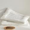 Almohada de Algodón con Cáscara de Trigo Sarraceno Clase a Soporte para Columna Cervical Dormir Individual Niños Estudiantes Dormitorio Adulto Hogar Núcleo de Almohada