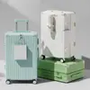 [Procesamiento Personalizado] Portabotellas de Agua de 20 pulgadas Carga USB Esquina Anticolisión Cremallera Maleta Carrito Candado de Contraseña Viaje