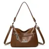 2026 Nuevo Estilo Coreano Casual Informal Gran Capacidad Bolso para Mujer de Mediana Edad Moda Femenina Bolso de Hombro Cruzado