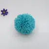 Pelota de Felpa Estándar de Lana de 7 cm Pelota DIY Hecha a Mano Accesorios para Ropa Caja Bufanda Accesorios para Zapatos y Sombreros 1 Pieza