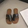 Sandalias planas de slip-on de estilo retro francés, nuevas de temporada primavera/verano, sandalias de moda de verano estilo coreano para playa y vacaciones
