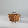 Cesta de Armazenamento Pequena de Rattan Sintético para Frutas Cesta de Armazenamento Trançada Cesta de Lanches para Restaurante Cesta para Batatas Fritas Cesta de Armazenamento para Mesa Venda por Atacado