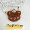 Desenho animado fofo urso broche de pelúcia atacado menina japonesa coração acessórios para cabelo bolsa pingente caixa de presente acessórios para roupas