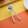 Palillos para niños bebé entrenamiento especial para comer suplemento alimenticio materno infantil plástico boca de tigre palillos de aprendizaje palillos de entrenamiento de dibujos animados vajilla